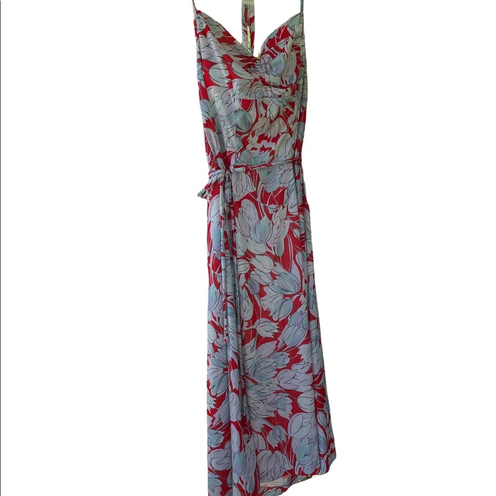 - Union Made 1970’s polyester floral print vintage dress